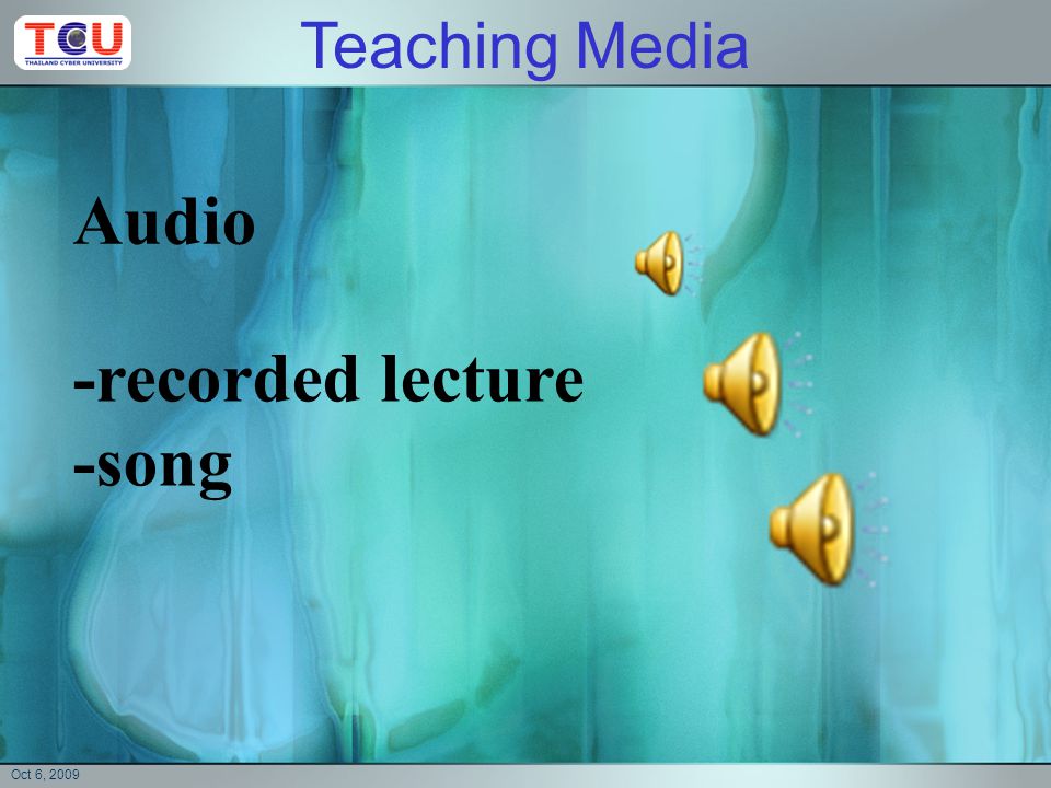 Oct 6, 2009 Motion picture -animation -video -movie -cartoon Teaching Media
