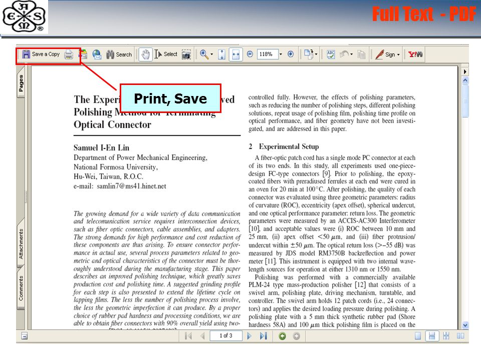 Full Text - PDF Print, Save