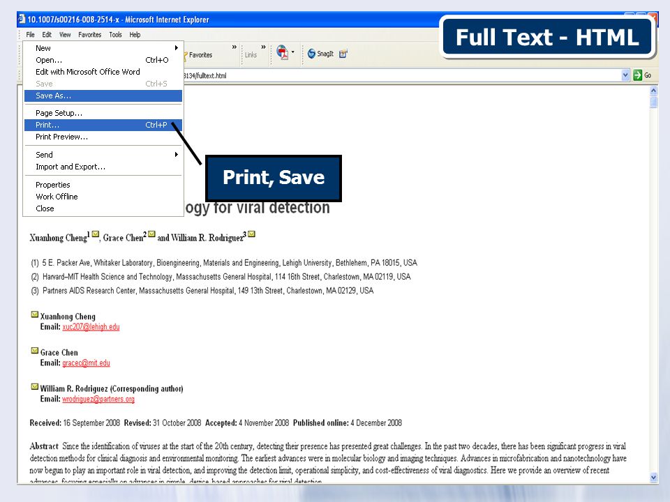 Full Text - HTML Print, Save