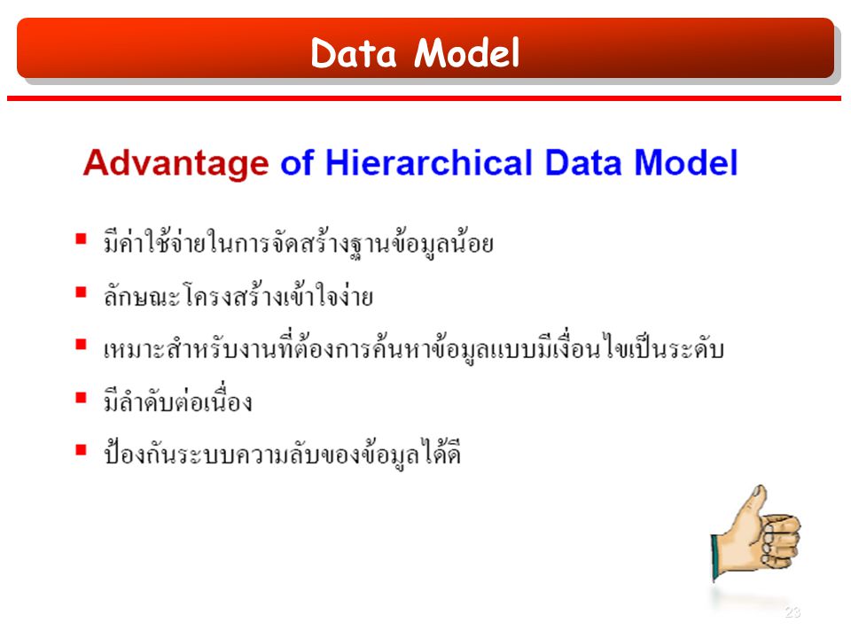 Data Model 23
