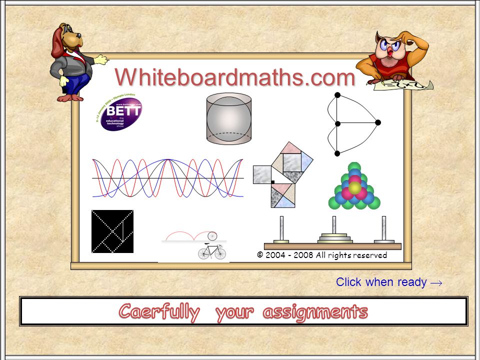 Click when ready Whiteboardmaths.com © All rights reserved Stand SW 100