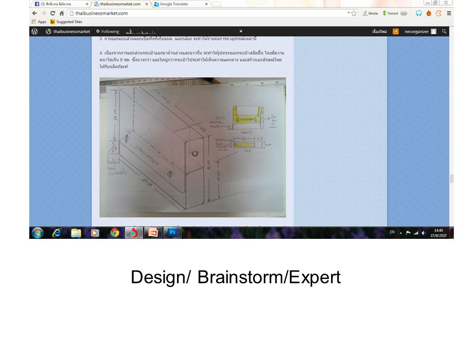 Design/ Brainstorm/Expert