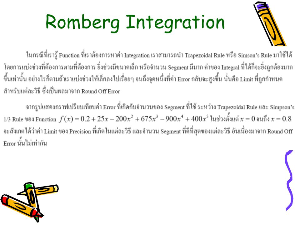 Romberg Integration