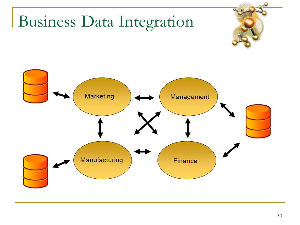 30 Business Data Integration Marketing Finance Management Manufacturing