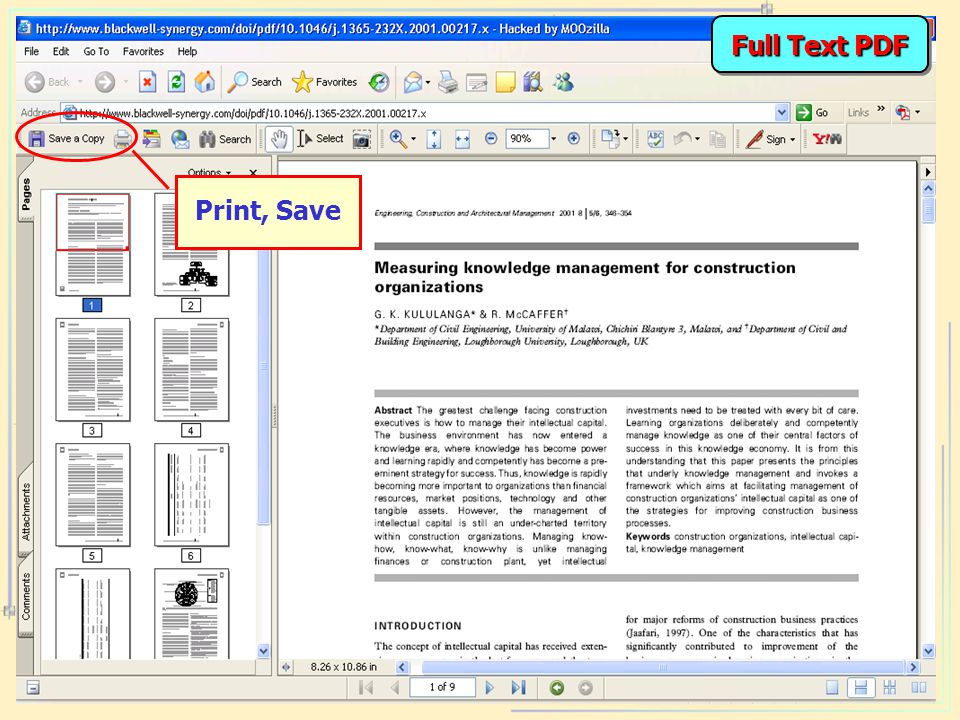 Print, Save Full Text PDF