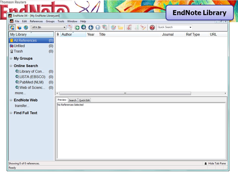 EndNote Library