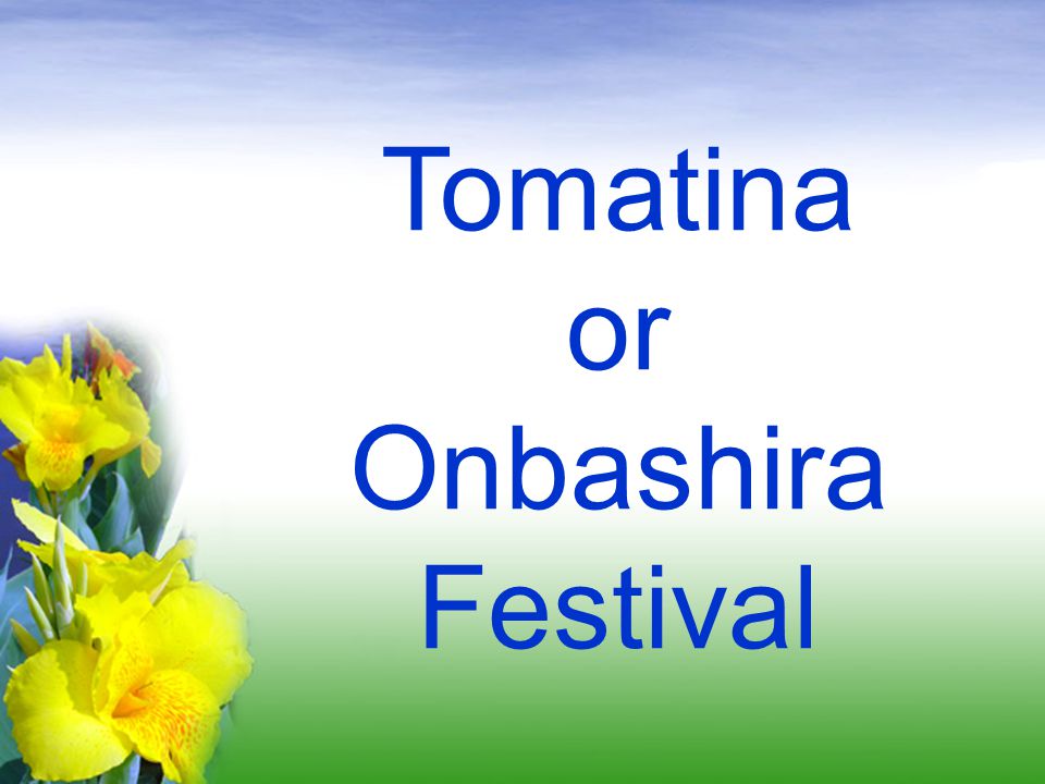 t t t f f The Onbashira Festival