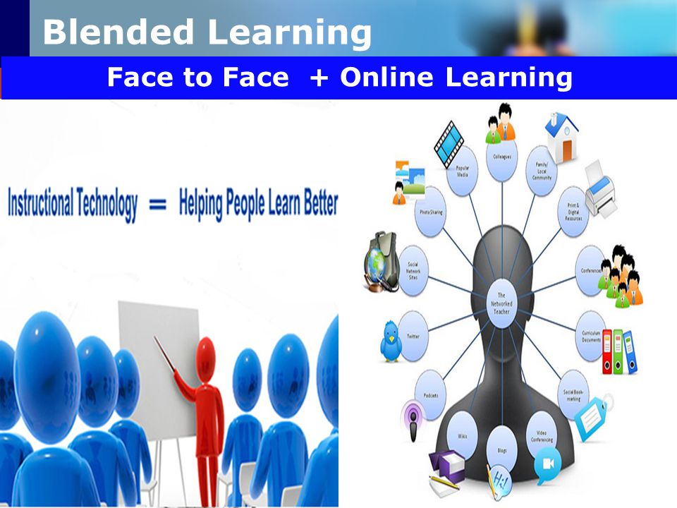 Blended Learning Face to Face + Online Learning